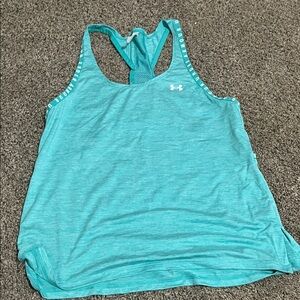 Under Armour Women's Teal Performance Racerback Tank